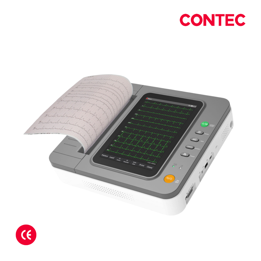 Electrocardiografo 12 canales, Contec.