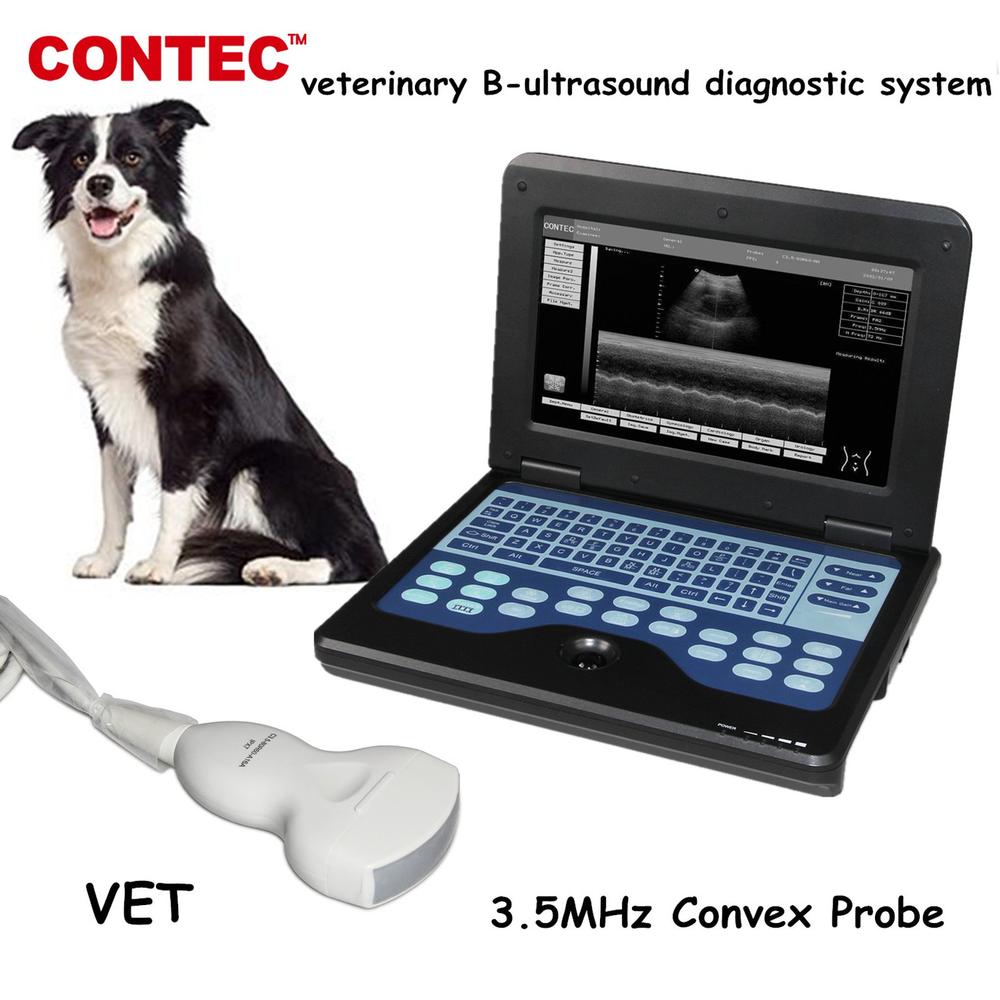 Ecografo portatil 10&quot;, laptop, + 1 transductor endocavitorio. Uso veterinario.2